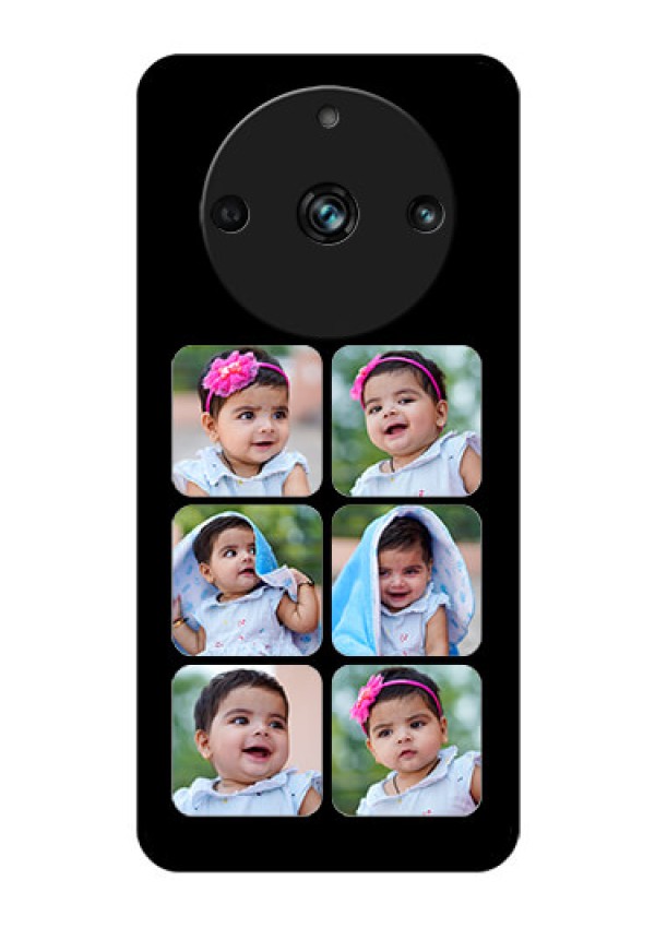 Realme 11 Pro Plus 5G Photo Printing on Glass Case - Multiple Pictures Design
