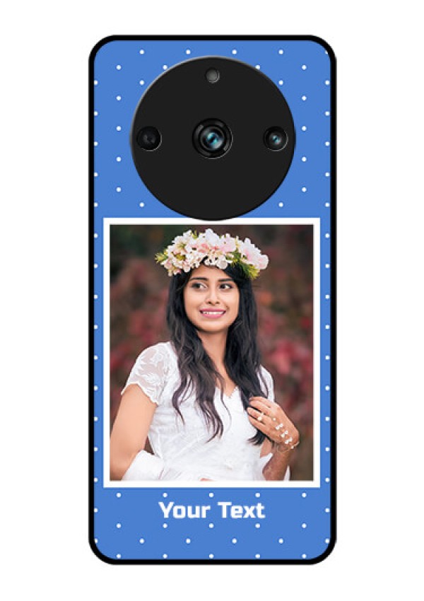 Realme 11 Pro Plus 5G Photo Printing on Glass Case - Polka dots design