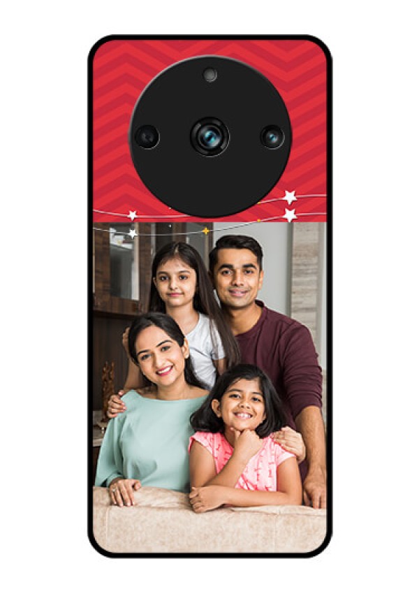 Realme 11 Pro Plus 5G Personalized Glass Phone Case - Happy Family Design
