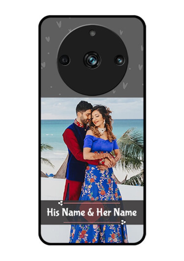 Realme 11 Pro Plus 5G Custom Glass Mobile Case - Buy Love Design with Photo Online