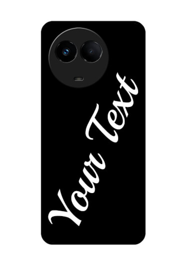 Realme 11x 5G Custom Glass Mobile Cover with Your Name