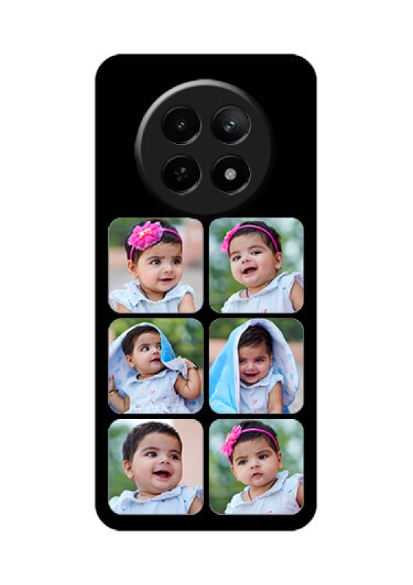 Realme 12 5G Custom Glass Phone Case - Multiple Pictures Design