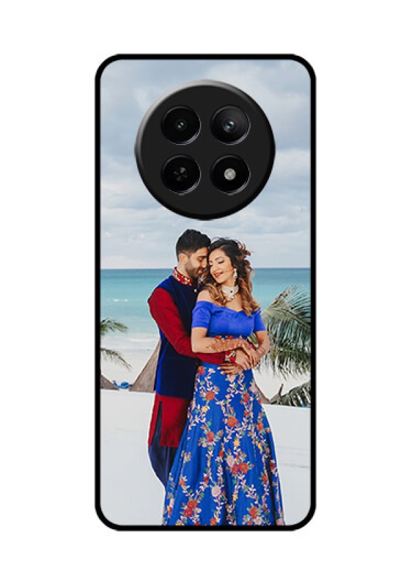 Realme 12 5G Custom Glass Phone Case - Upload Full Picture Design