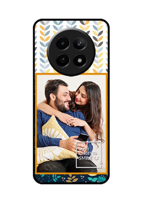 Realme 12X 5G Custom Glass Phone Case - Pattern Design