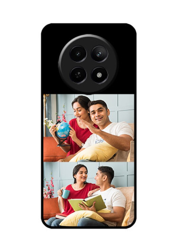 Realme 12X 5G Custom Glass Phone Case - 2 Images Design