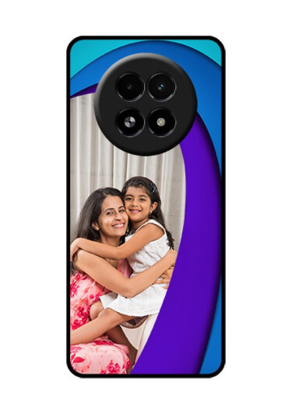 Realme 13 5G Custom Glass Phone Case - Simple Pattern Design