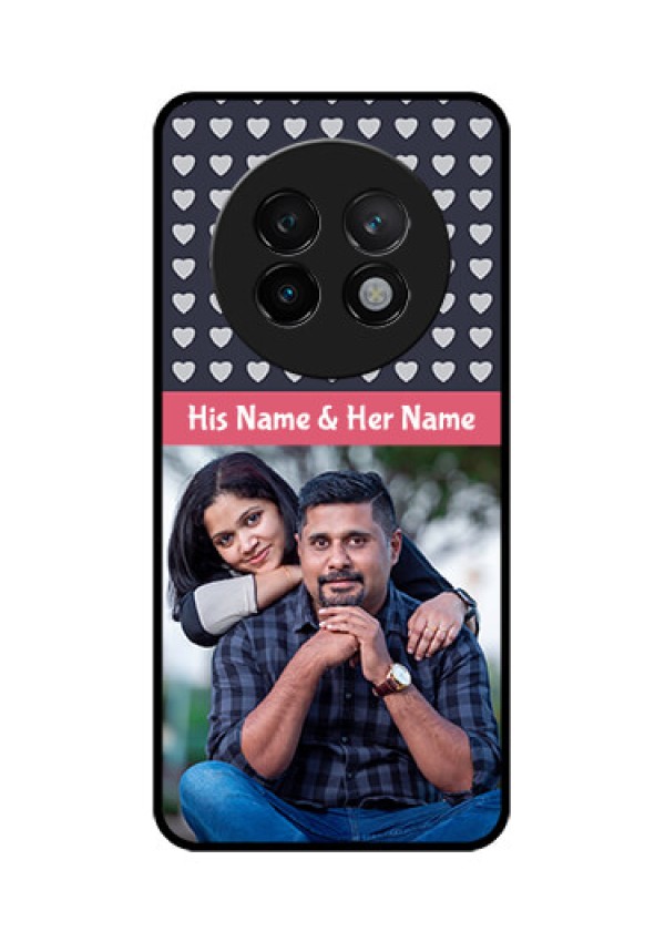 Realme 13 Plus 5G Custom Glass Phone CaseLove Symbols Design