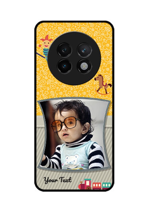 Realme 13 Plus 5G Custom Glass Phone CaseBaby Picture Upload Design