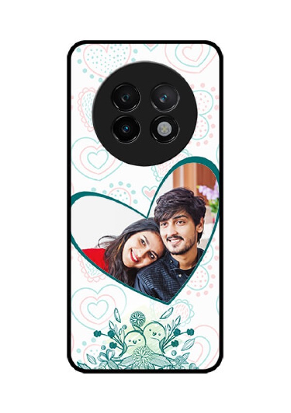 Realme 13 Plus 5G Custom Glass Phone CasePremium Couple Design