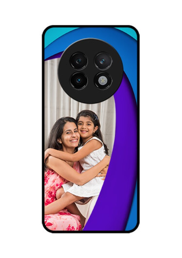 Realme 13 Plus 5G Custom Glass Phone CaseSimple Pattern Design