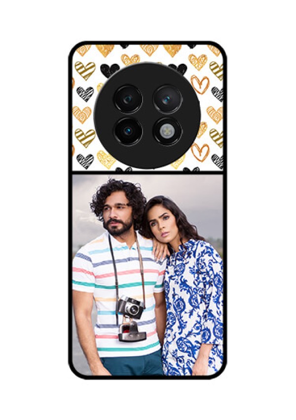 Realme 13 Plus 5G Custom Glass Phone CaseLove Symbol Design