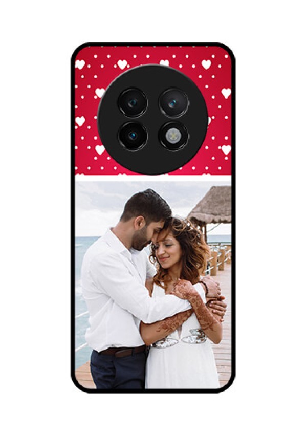 Realme 13 Plus 5G Custom Glass Phone CaseHearts Mobile Case Design