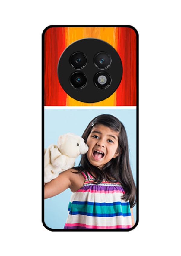 Realme 13 Plus 5G Custom Glass Phone CaseMulti Color Design