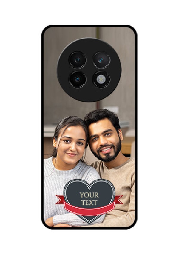 Realme 13 Plus 5G Custom Glass Phone CaseJust Married Couple Design