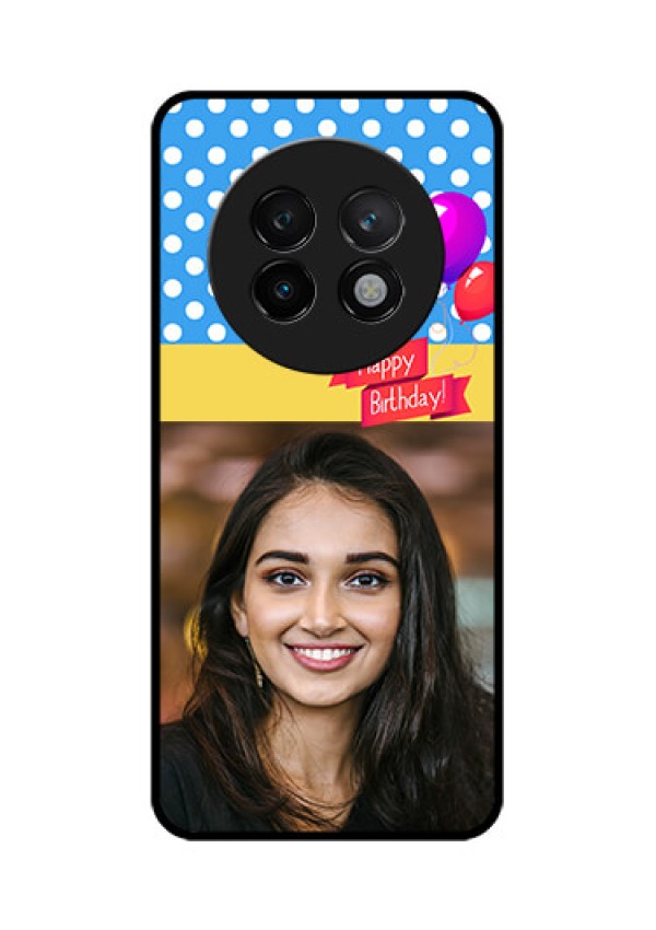 Realme 13 Plus 5G Custom Glass Phone CaseHappy Birthday Design