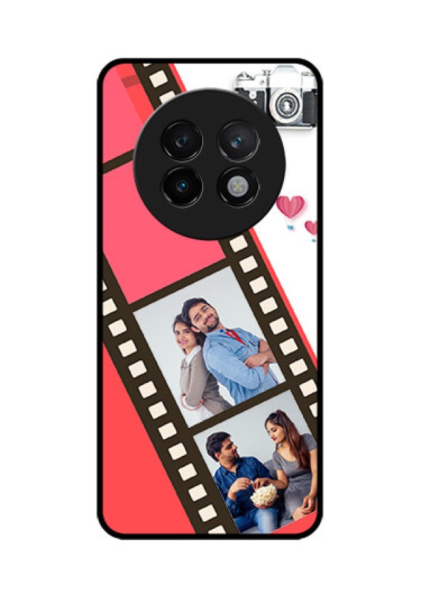 Realme 13 Plus 5G Custom Glass Phone Case3 Image Holder With Film Reel