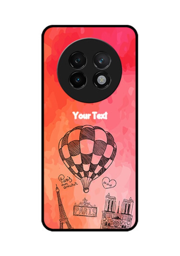 Realme 13 Plus 5G Custom Glass Phone CaseParis Theme Design