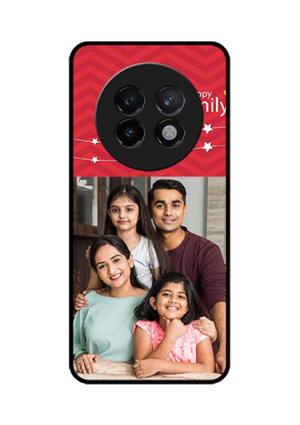 Realme 13 Plus 5G Custom Glass Phone CaseHappy Family Design