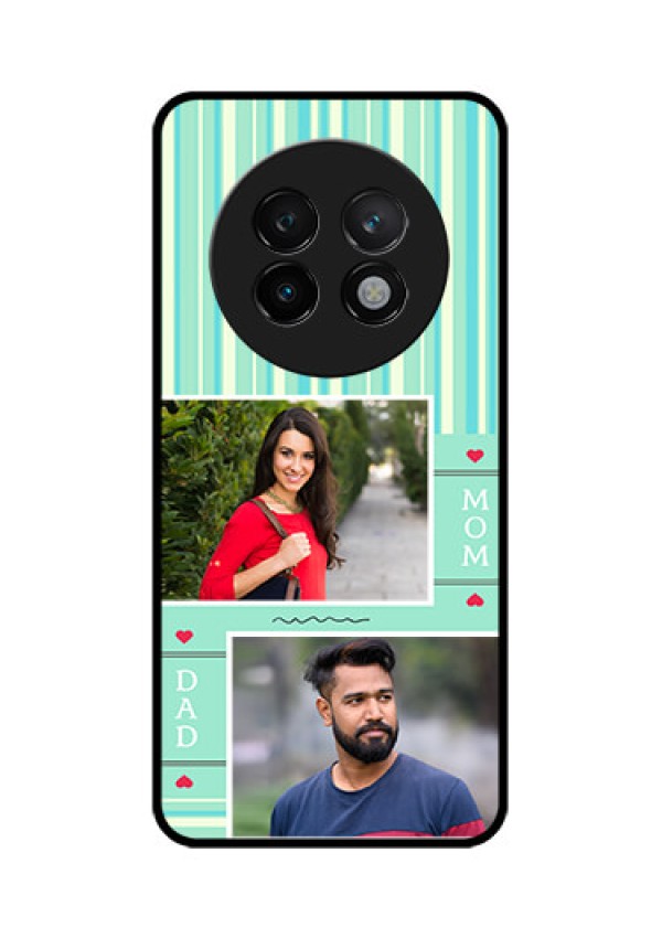 Realme 13 Plus 5G Custom Glass Phone CaseMom and Dad Pic Design