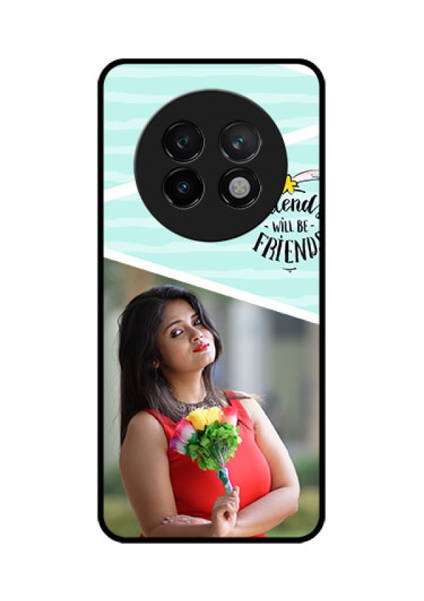 Realme 13 Plus 5G Custom Glass Phone CaseFriends Picture Icon Design