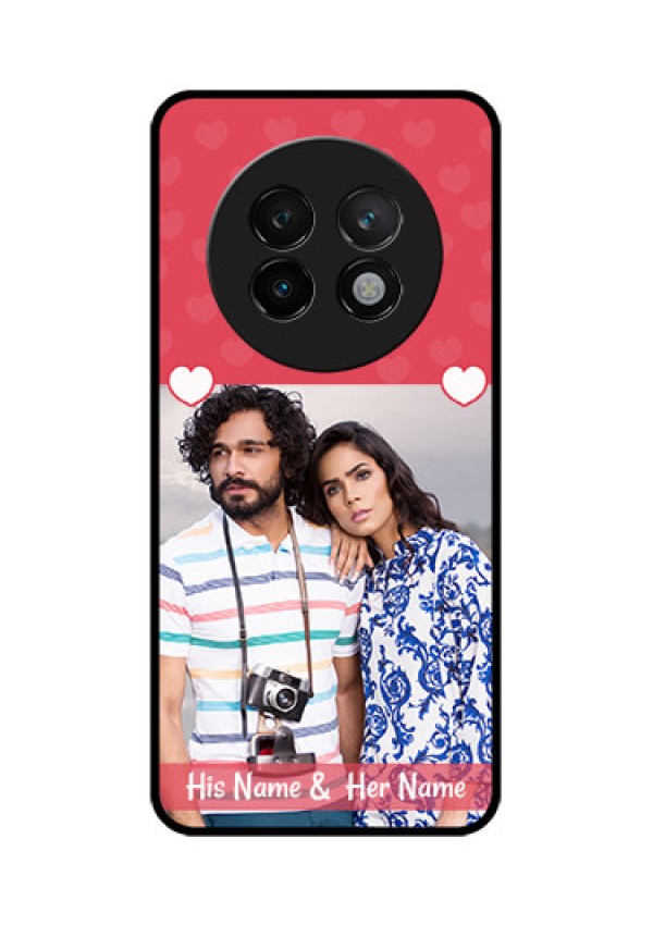 Realme 13 Plus 5G Custom Glass Phone CaseSimple Love Design