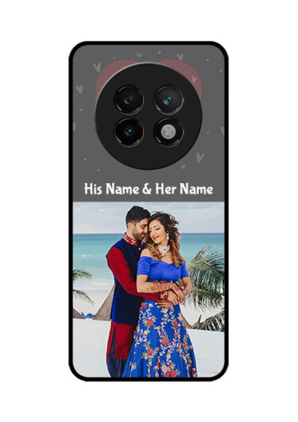 Realme 13 Plus 5G Custom Glass Phone CaseBuy Love Design With Photo Online