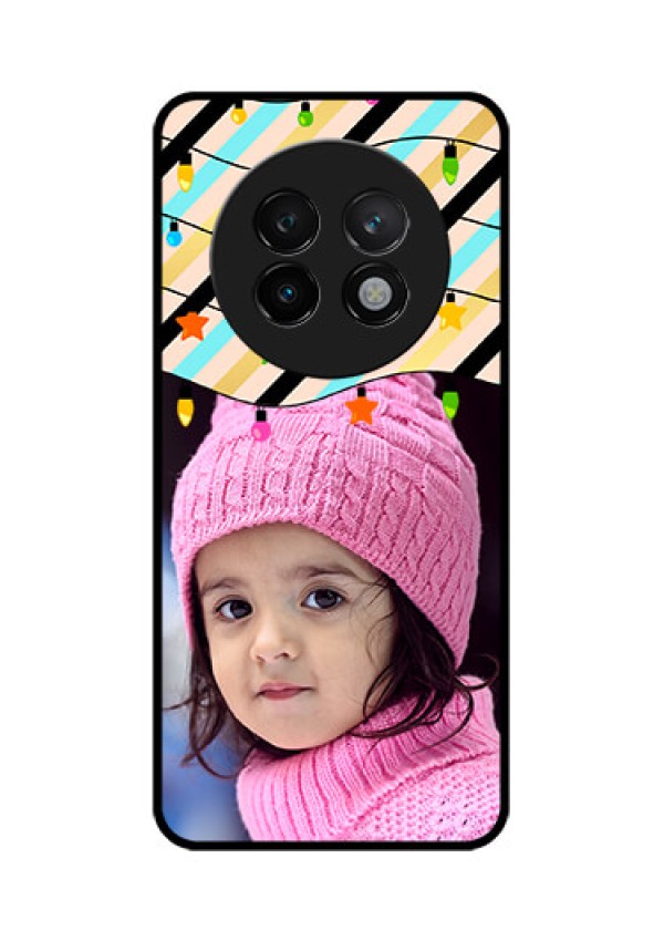Realme 13 Plus 5G Custom Glass Phone CaseLights Hanging Design