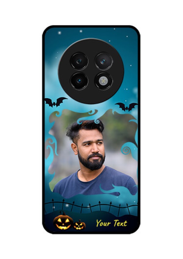 Realme 13 Plus 5G Custom Glass Phone CaseHalloween Frame Design