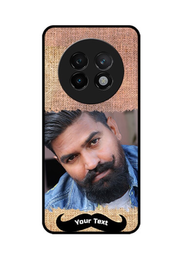 Realme 13 Plus 5G Custom Glass Phone CaseWith Texture Design