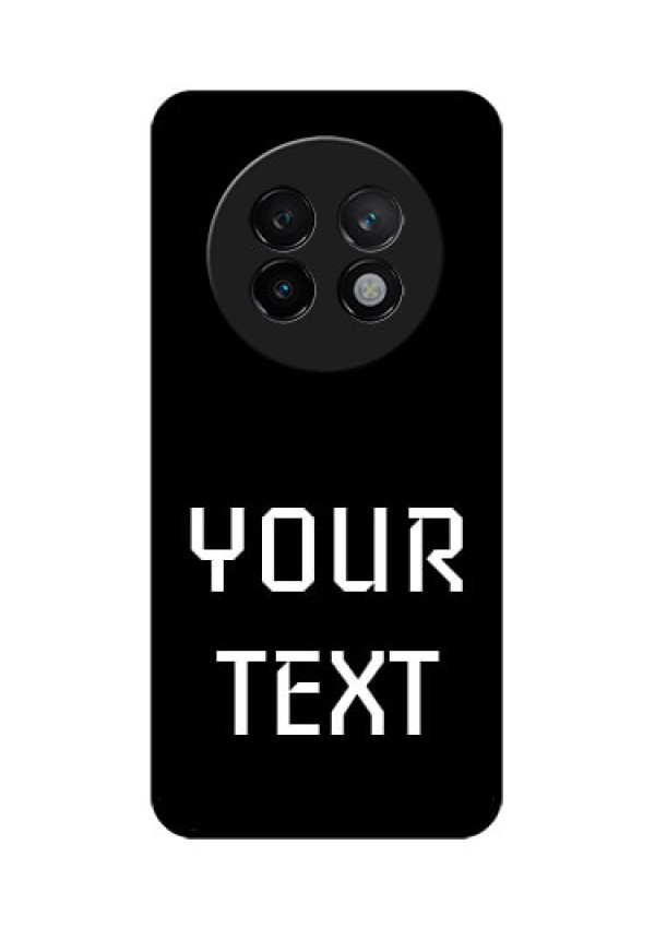Realme 13 Plus 5G Custom Glass Phone CaseYour Name Design