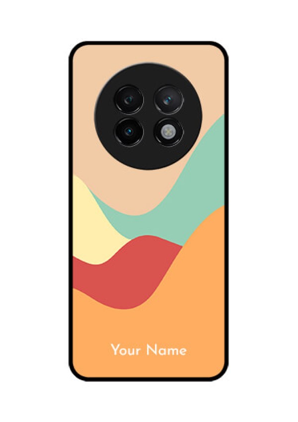 Realme 13 Plus 5G Custom Glass Phone CaseOcean Waves Multi - Colour Design
