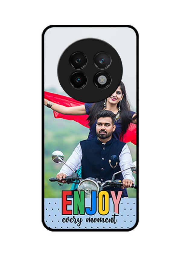 Realme 13 Plus 5G Custom Glass Phone CaseEnjoy Every Moment Design