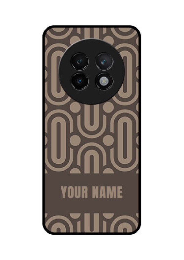 Realme 13 Plus 5G Custom Glass Phone CaseCaptivating Zero Pattern Design