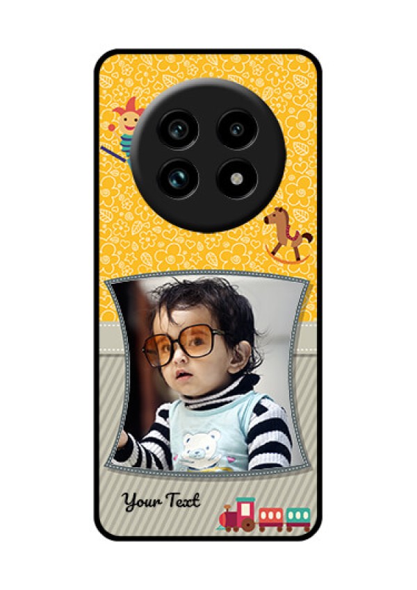 Realme 13 Pro 5G Custom Glass Phone Case - Baby Picture Upload Design