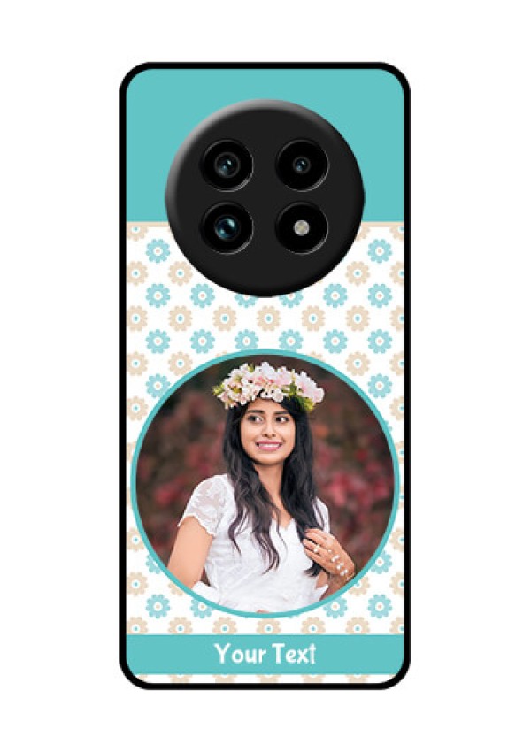 Realme 13 Pro 5G Custom Glass Phone Case - Beautiful Flowers Design