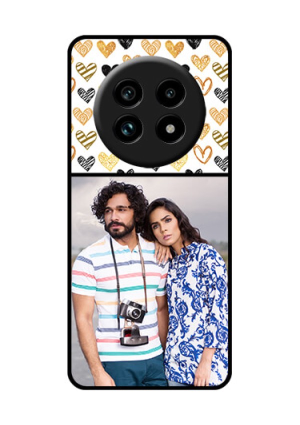 Realme 13 Pro 5G Custom Glass Phone Case - Love Symbol Design