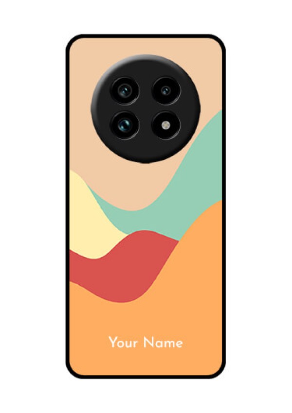 Realme 13 Pro 5G Custom Glass Phone Case - Ocean Waves Multi - Colour Design