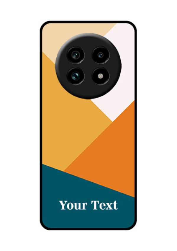 Realme 13 Pro 5G Custom Glass Phone Case - Stacked Multi - Colour Design