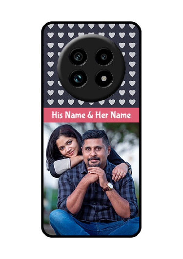 Realme 13 Pro Plus 5G Custom Glass Phone Case - Love Symbols Design