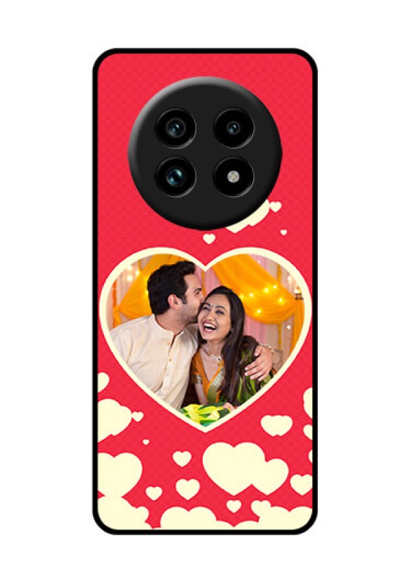 Realme 13 Pro Plus 5G Custom Glass Phone Case - Love Symbols Phone Cover Design