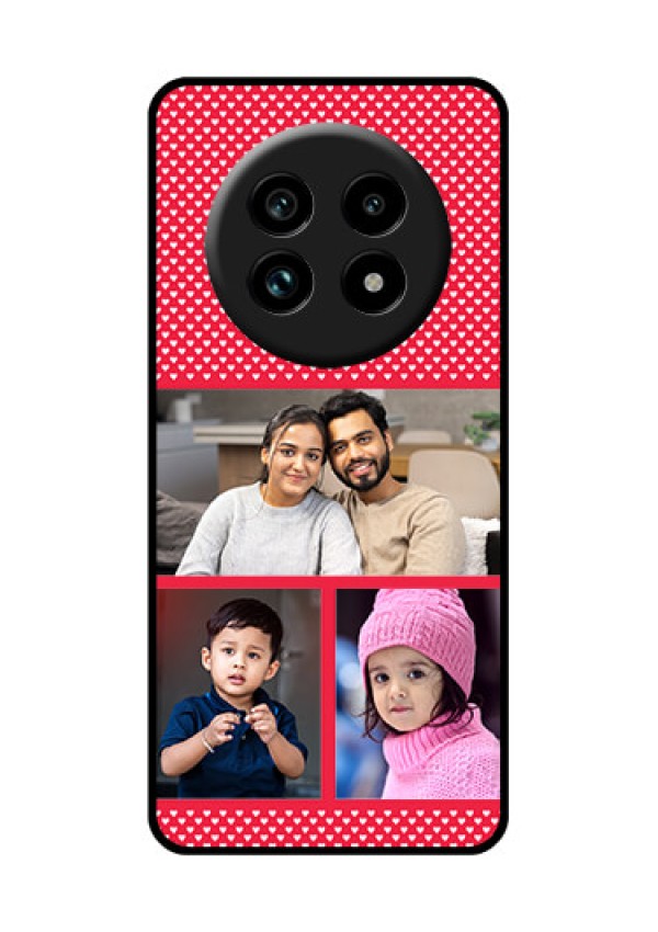 Realme 13 Pro Plus 5G Custom Glass Phone Case - Bulk Photo Upload Design