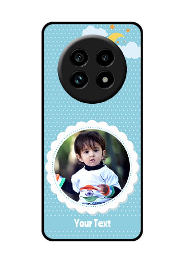 Realme 13 Pro Plus 5G Custom Glass Phone Case - Violet Pattern Design