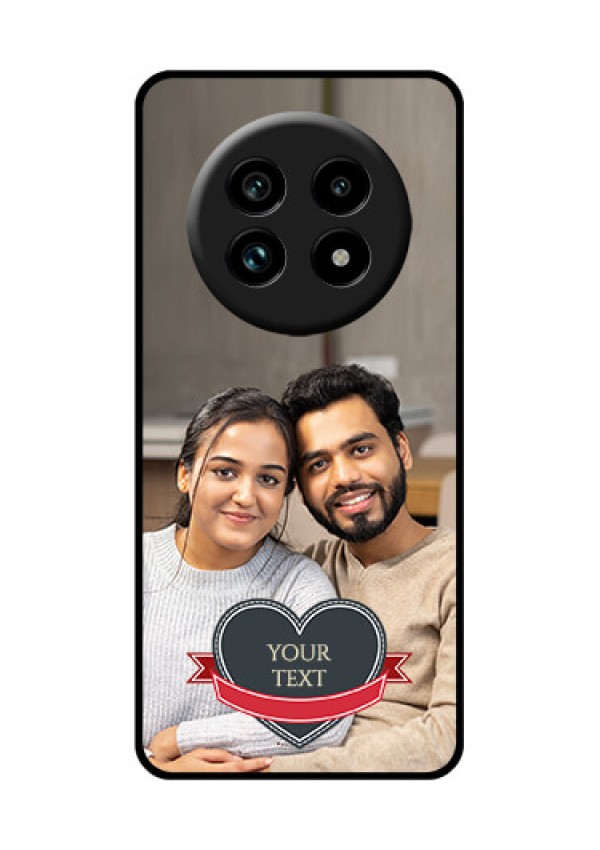 Realme 13 Pro Plus 5G Custom Glass Phone Case - Just Married Couple Design