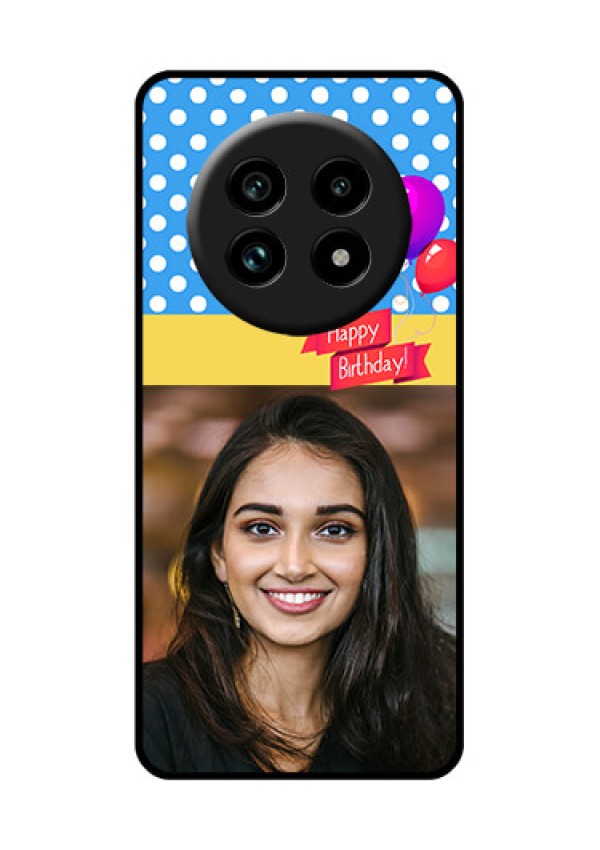 Realme 13 Pro Plus 5G Custom Glass Phone Case - Happy Birthday Design