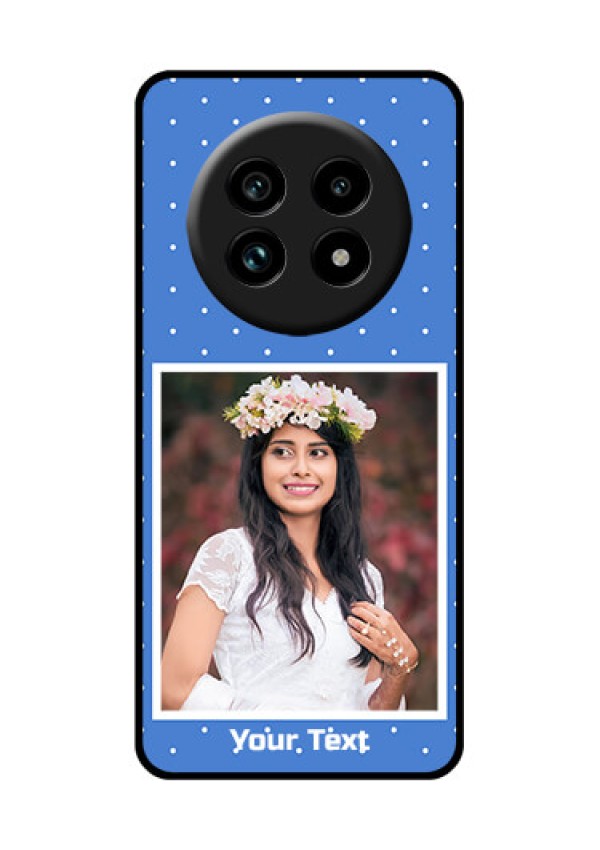 Realme 13 Pro Plus 5G Custom Glass Phone Case - Polka Dots Design