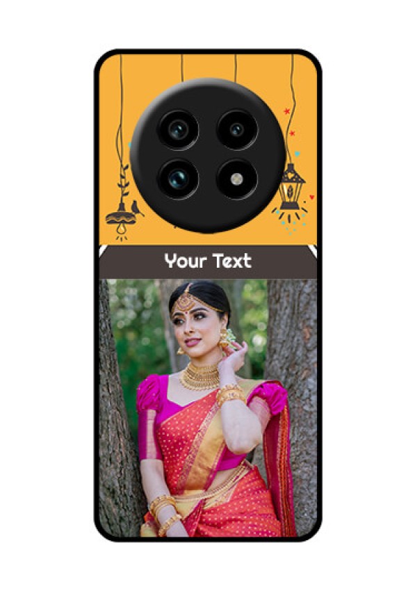 Realme 13 Pro Plus 5G Custom Glass Phone Case - With Family Picture And Icons