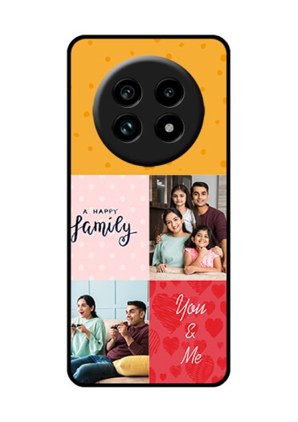 Realme 13 Pro Plus 5G Custom Glass Phone Case - Images With Quotes Design