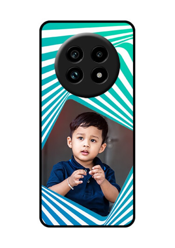 Realme 13 Pro Plus 5G Custom Glass Phone Case - Abstract Spiral Design