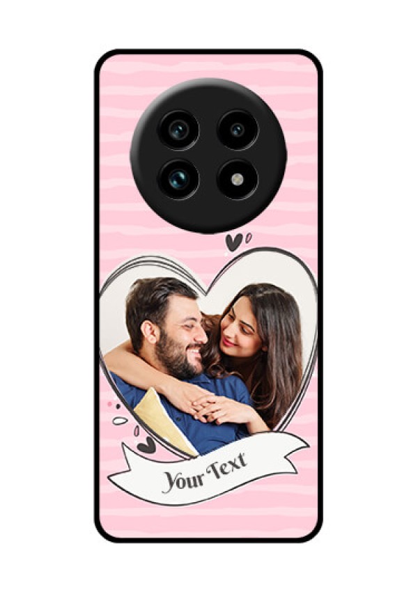Realme 13 Pro Plus 5G Custom Glass Phone Case - Vintage Heart Design