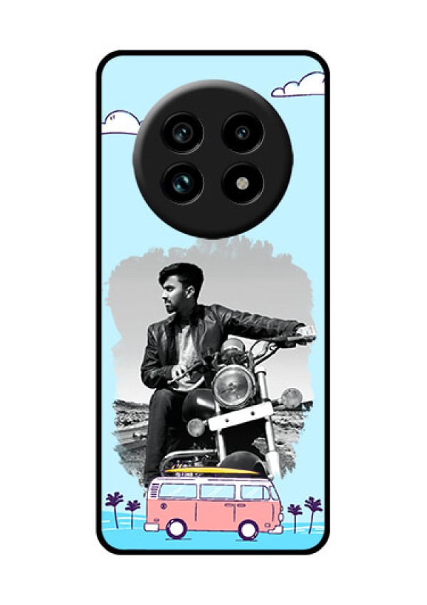 Realme 13 Pro Plus 5G Custom Glass Phone Case - Travel and Adventure Design